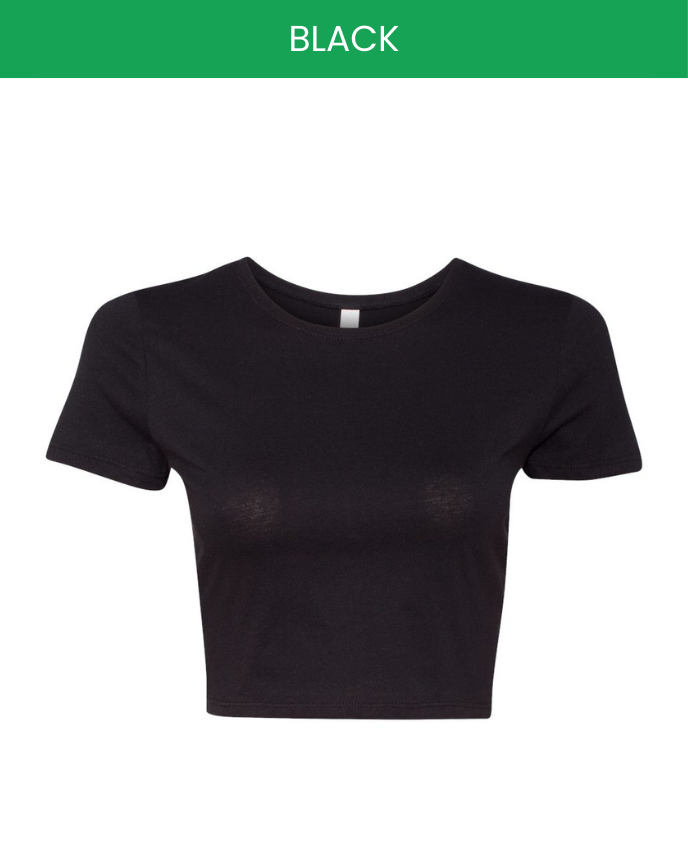 Women’s Crop Tee Bella Canvas 6681 (Made in US)