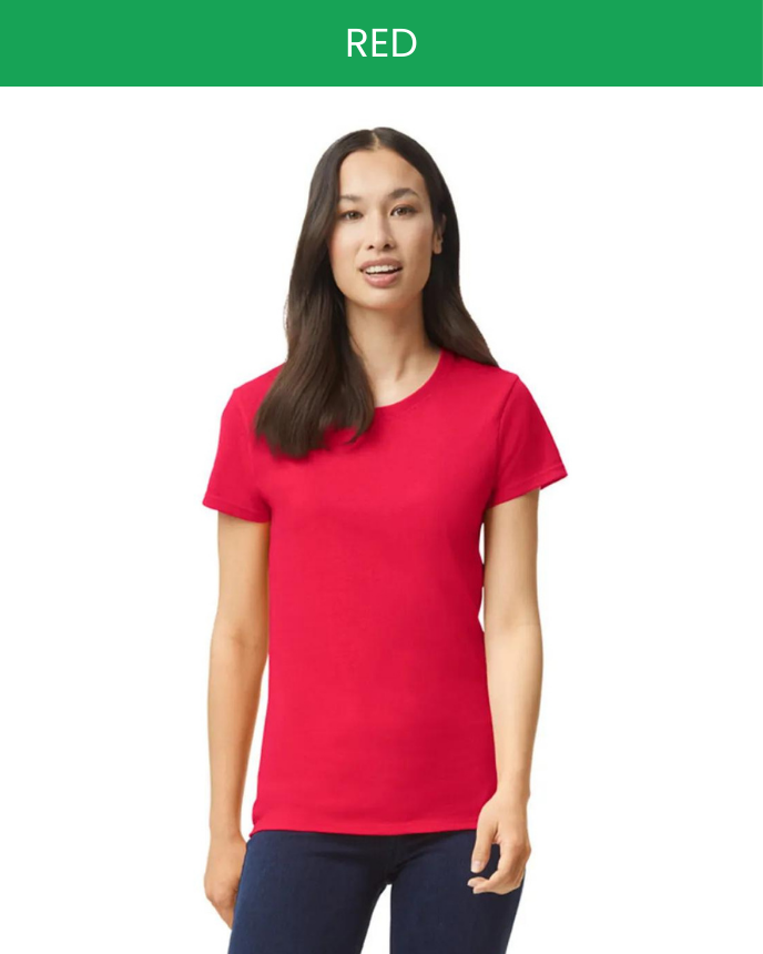 Women's T-shirt Gildan 5000L (Made In AU)