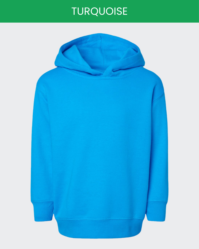 Toddler Pullover Fleece Hoodie  Rabbit Skins 3326 (Made in US)