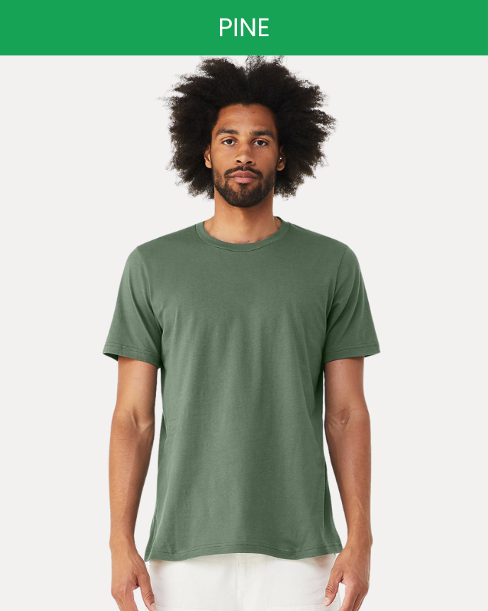 Bella canvas 3001 pine