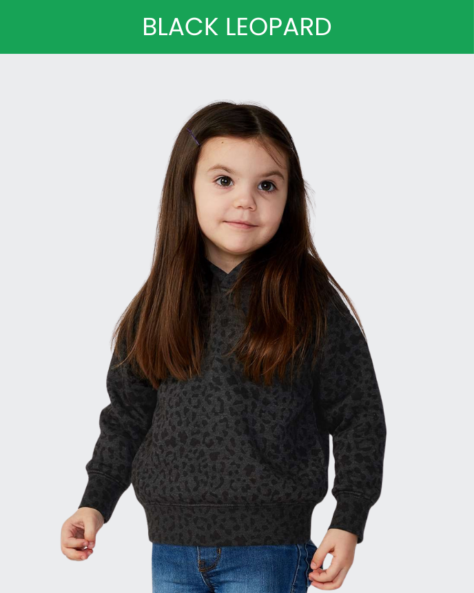 Toddler Pullover Fleece Hoodie  Rabbit Skins 3326 (Made in US)