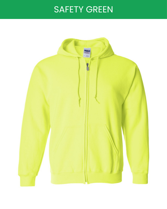 Classic Unisex Zip Hoodie Gildan 18600 (Made in US)