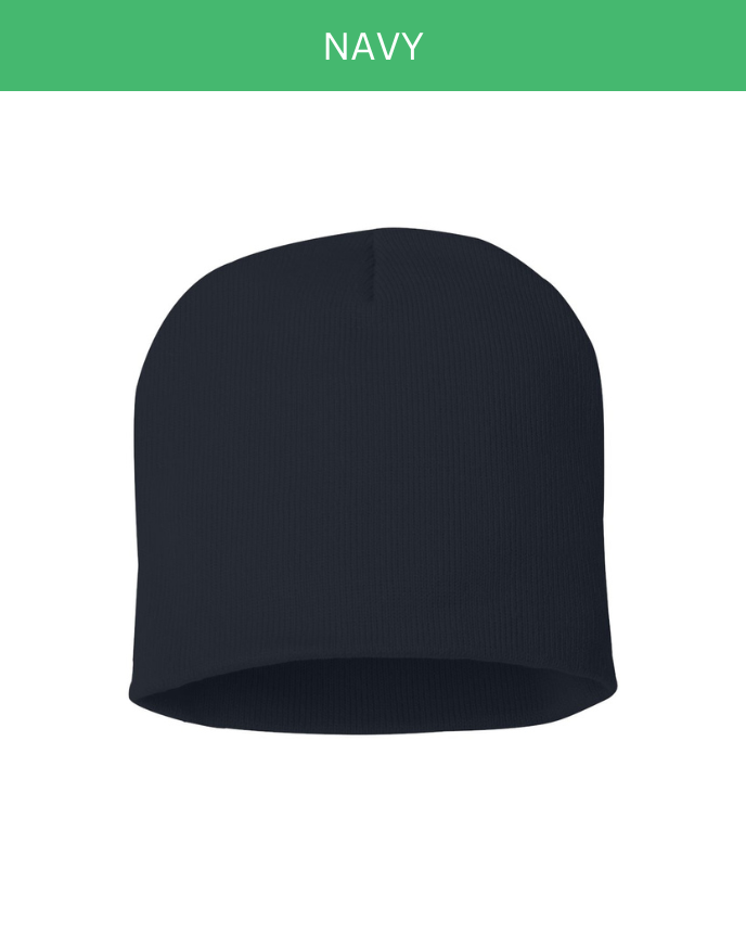  Leather Patch Beanie for Kid (Made in US) 