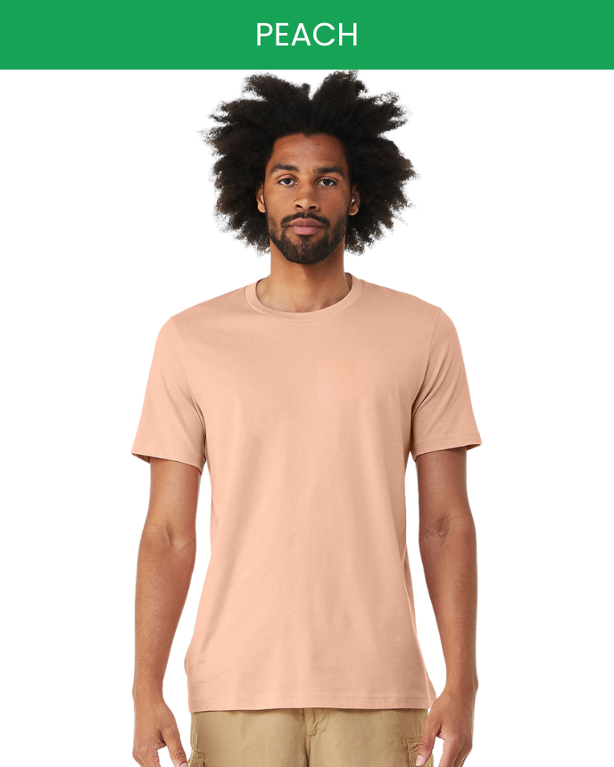 Bella canvas 3001 peach