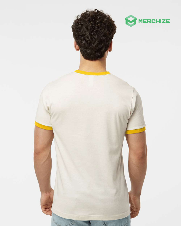 Unisex Fine Jersey Ringer T-Shirt Tultex 246 (Made in US)