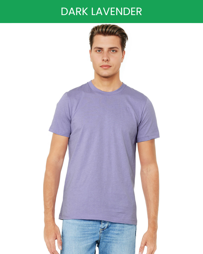 Bella canvas 3001 dark lavender