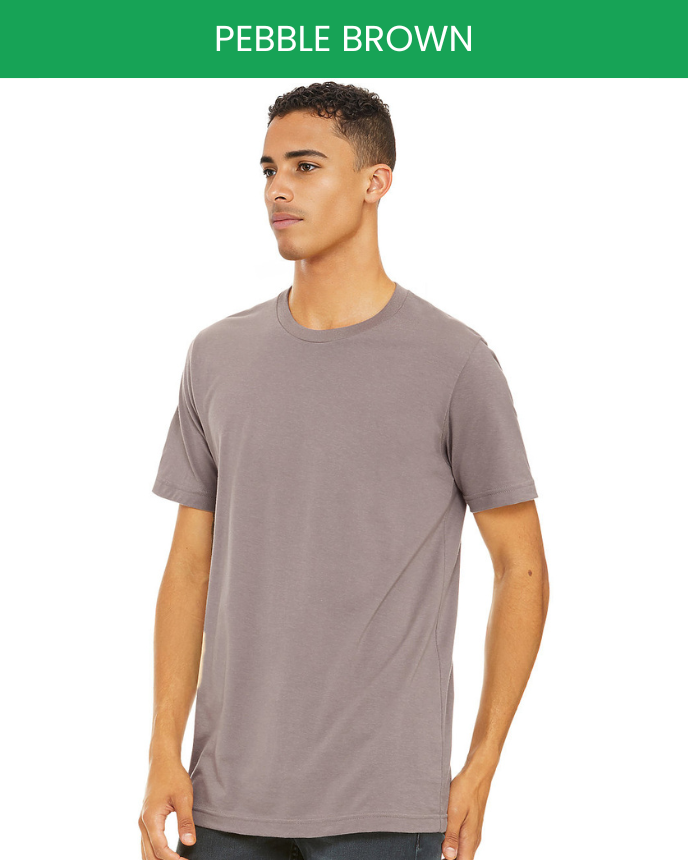 Bella canvas 3001 pebble brown
