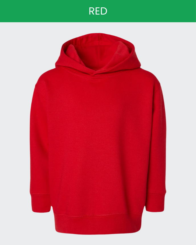 Toddler Pullover Fleece Hoodie  Rabbit Skins 3326 (Made in US)
