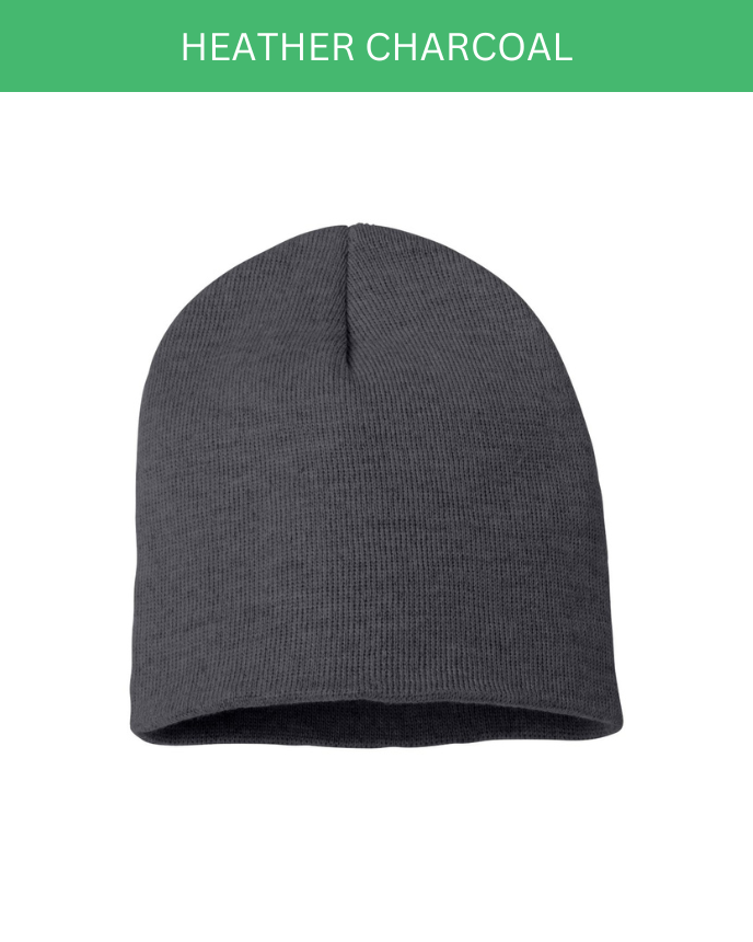  Leather Patch Beanie for Kid (Made in US) 
