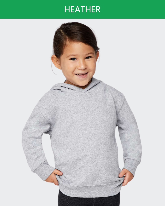 Toddler Pullover Fleece Hoodie  Rabbit Skins 3326 (Made in US)