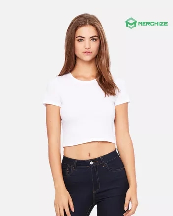Women’s Crop Tee Bella Canvas 6681 (Made in US)
