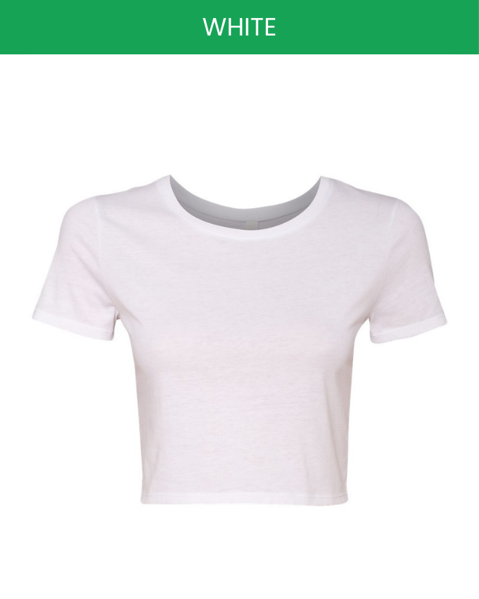 Women’s Crop Tee Bella Canvas 6681 (Made in US)