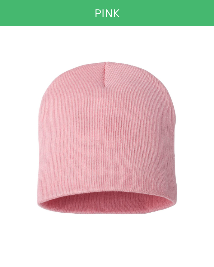  Leather Patch Beanie for Kid (Made in US) 
