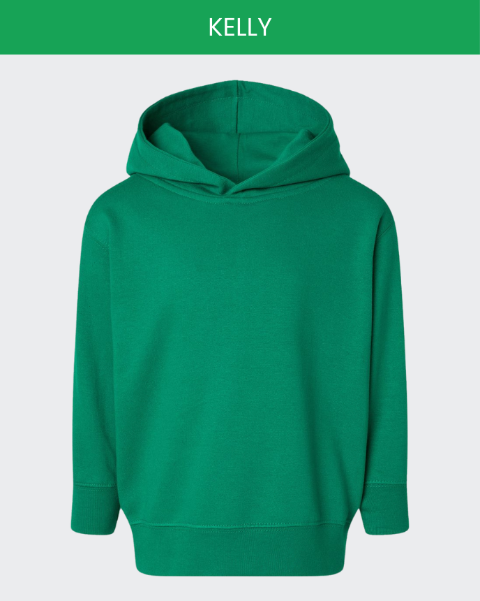 Toddler Pullover Fleece Hoodie  Rabbit Skins 3326 (Made in US)