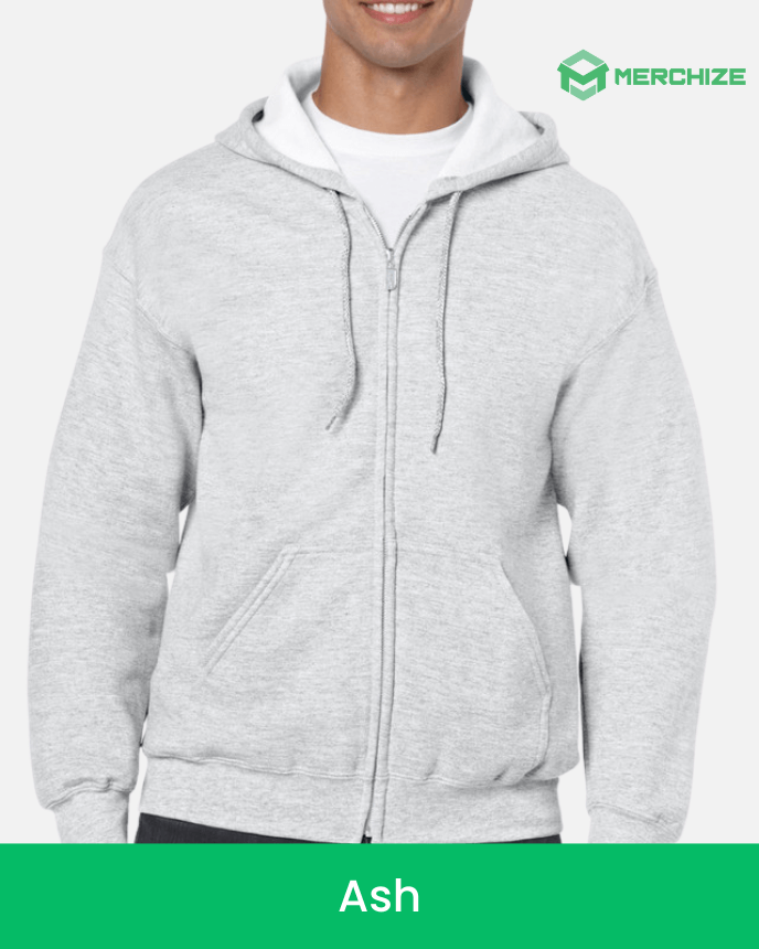 Zip Hoodie Gildan 18600 (Made in EU)