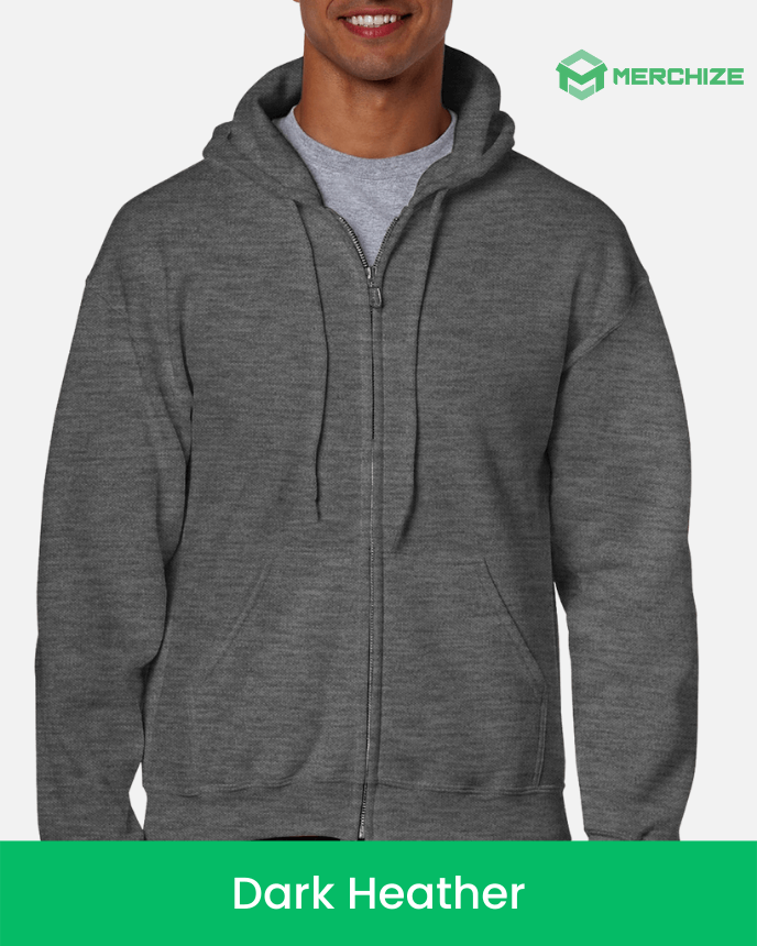 Zip Hoodie Gildan 18600 (Made in EU)