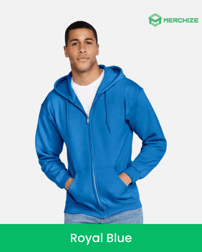 Zip Hoodie Gildan 18600 (Made in EU)