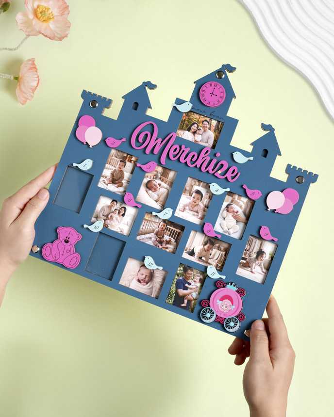 Custom Shape Photo Collage Frame