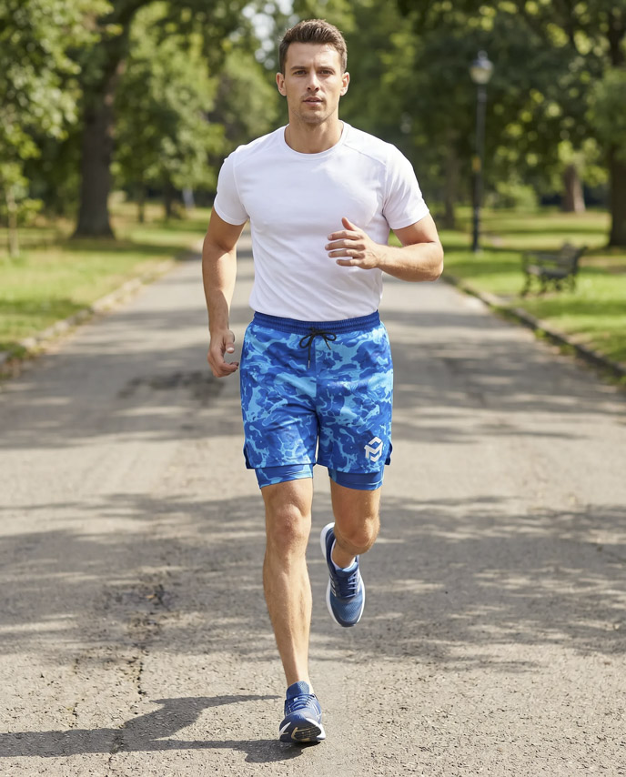 All-over Print Gym Shorts