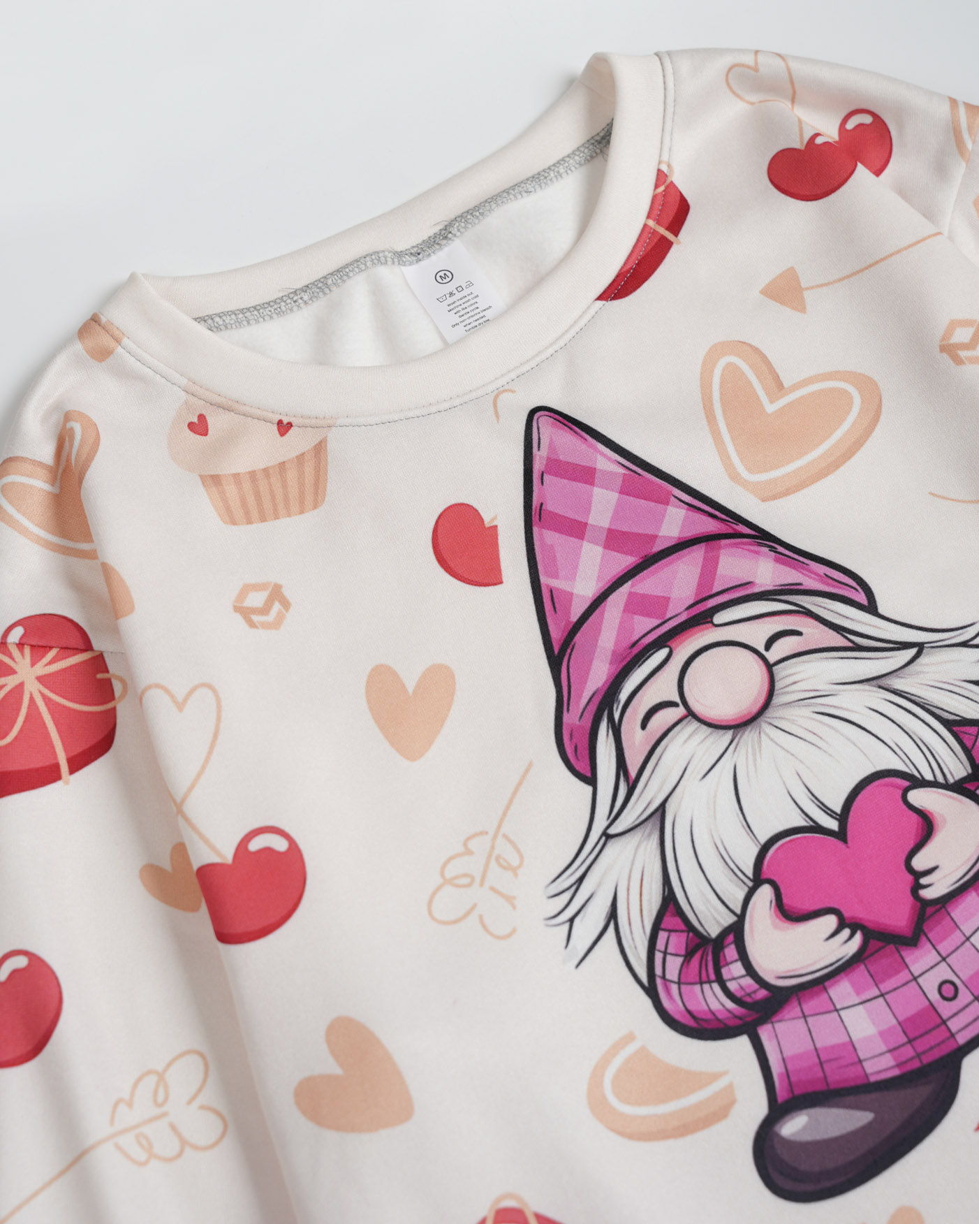 All-over Print Sweatshirt Dress