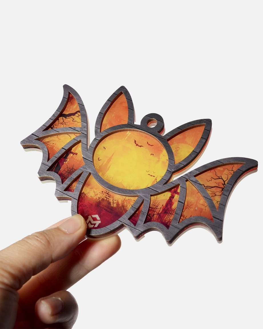  custom shape luminous suncatcher ornaments