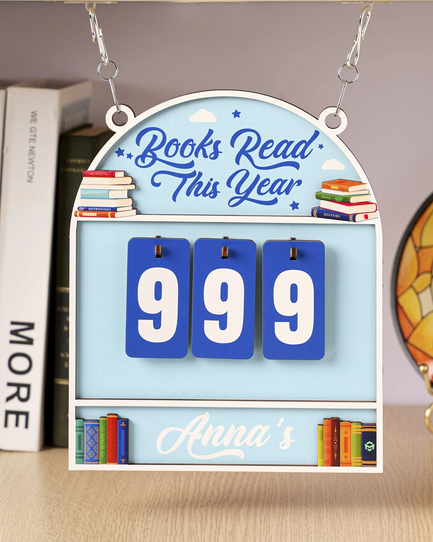 personalized books read tracker