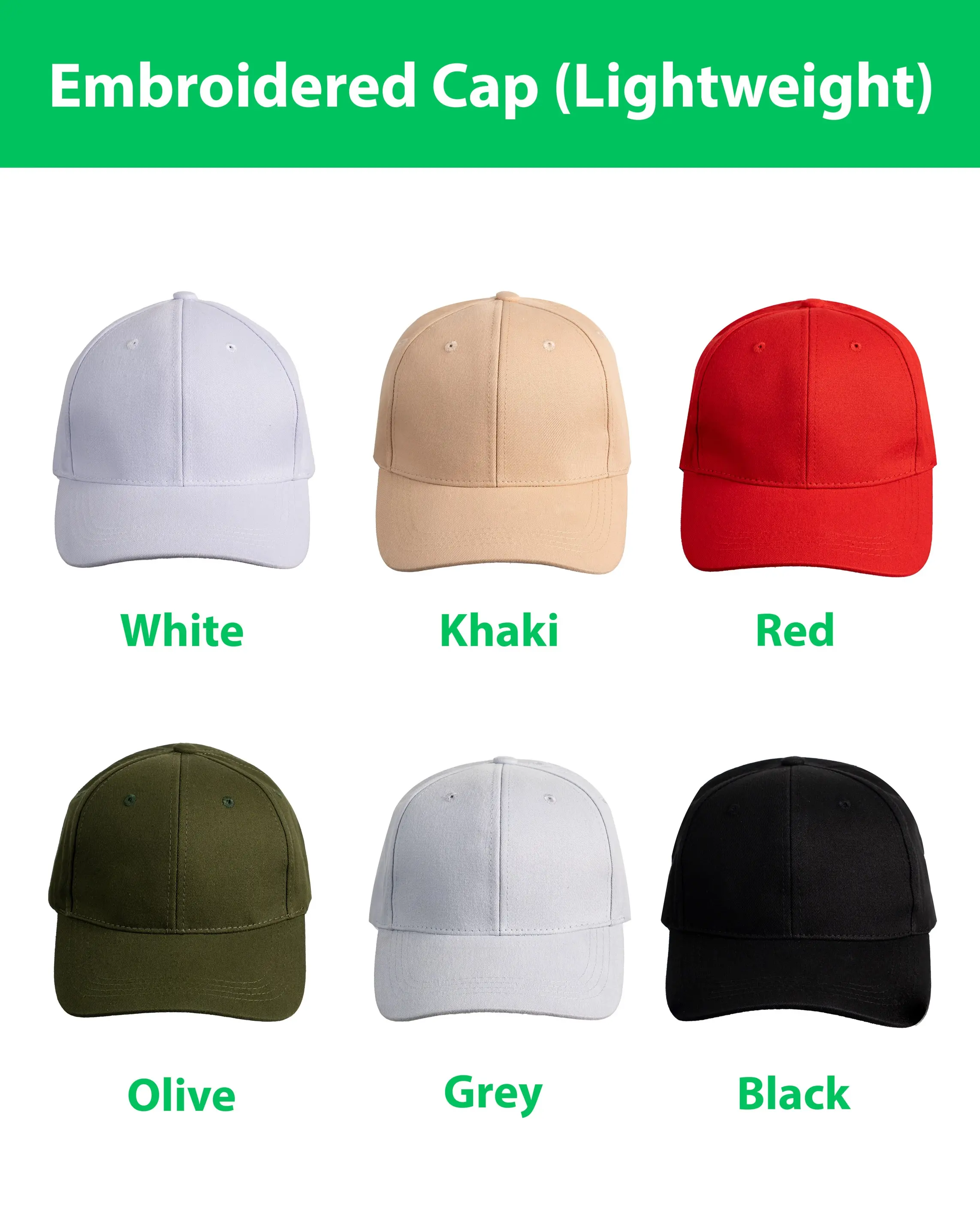 personalized embroidered caps