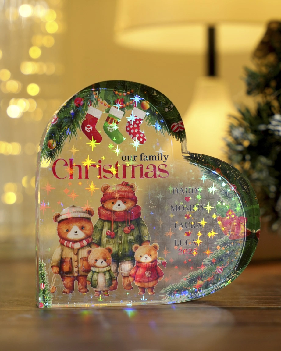 Hologram Acrylic Plaque (without stand) 0.8 IN