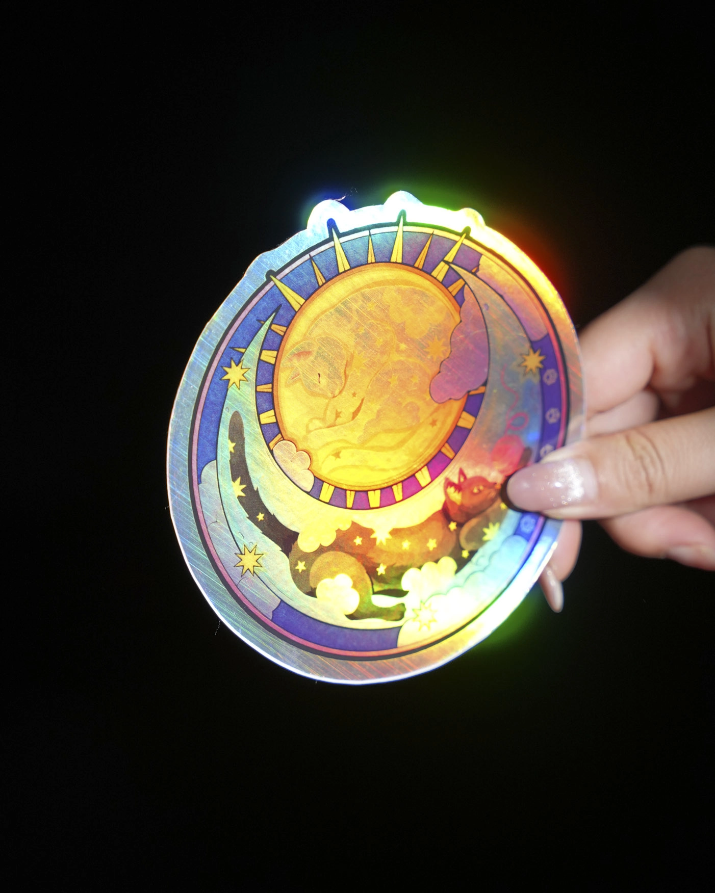 vinyl holographic stickers