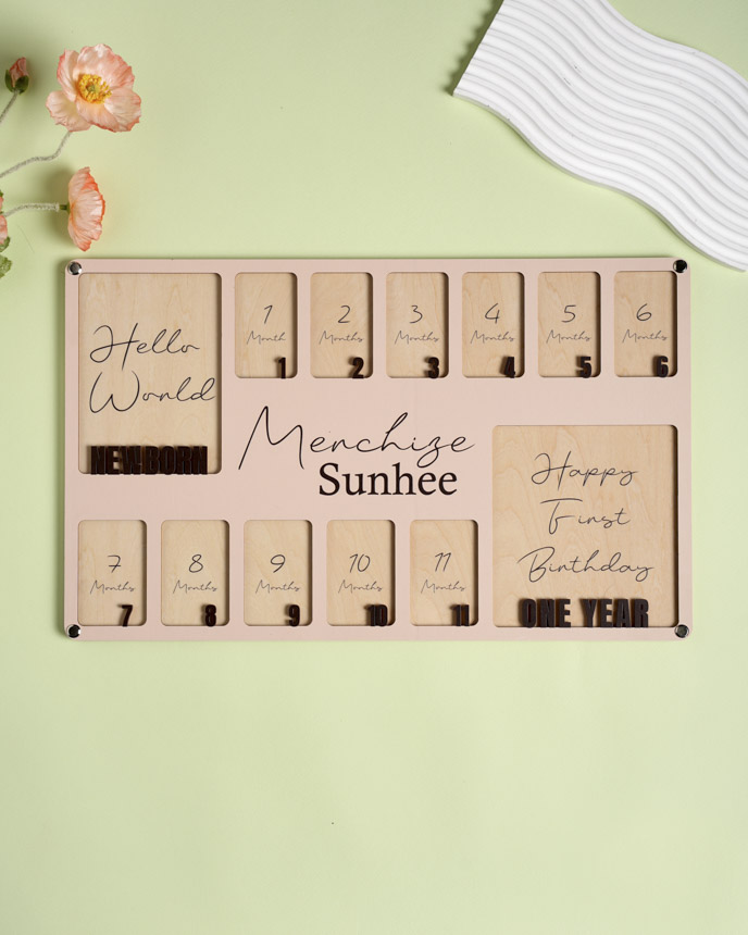 Custom Shape Photo Collage Frame