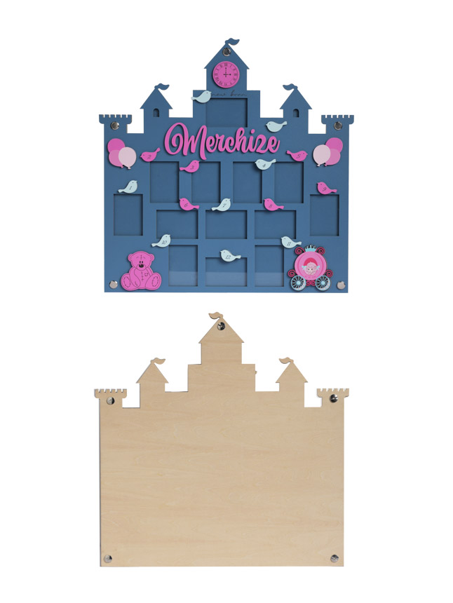 Custom Shape Photo Collage Frame