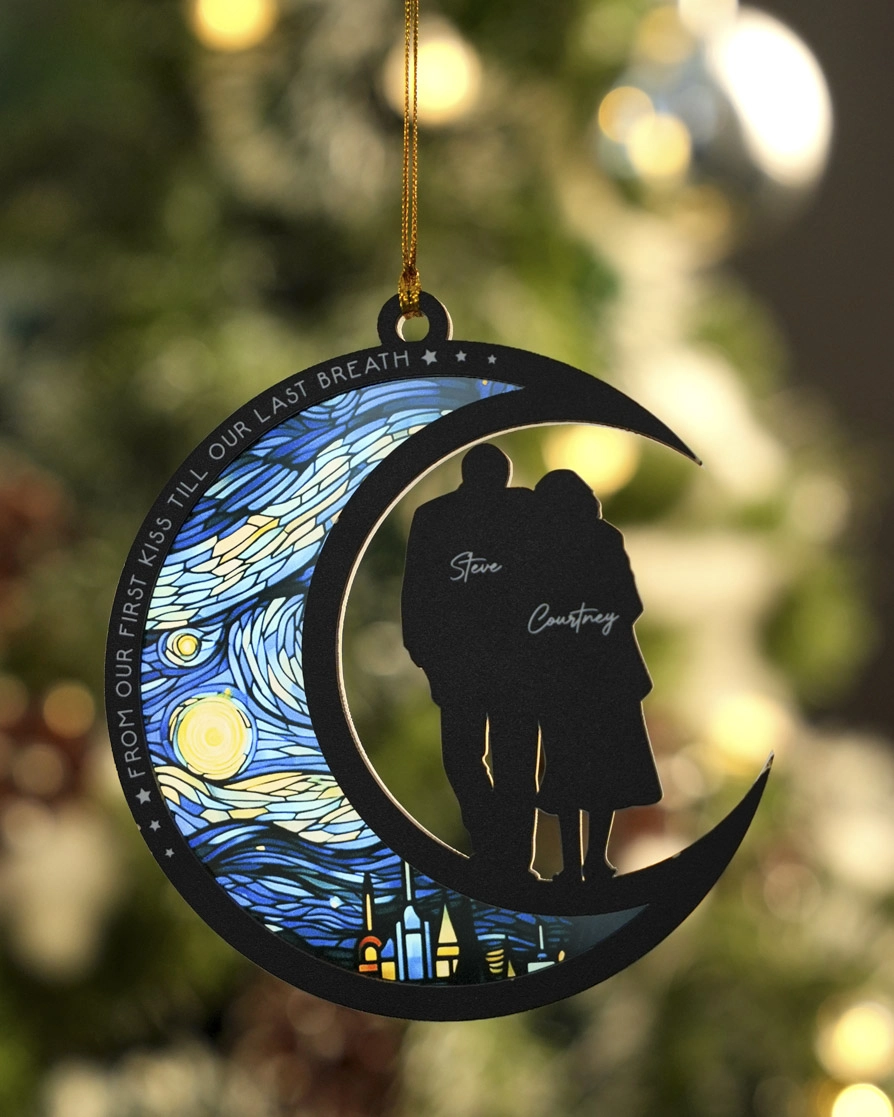  custom shape luminous suncatcher ornaments