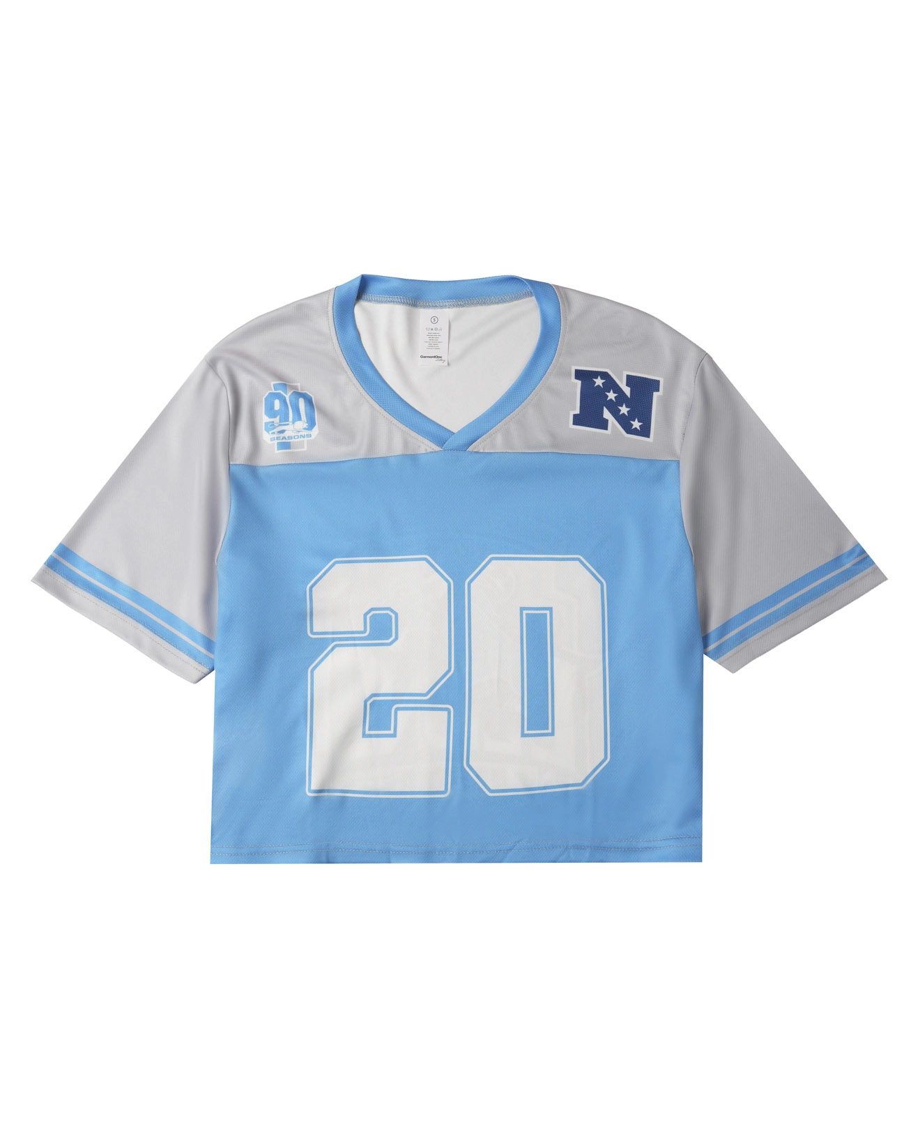 custom crop football jersey