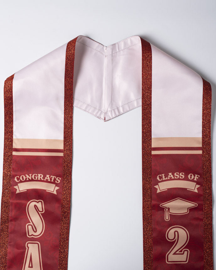 Glitter Graduation Stole