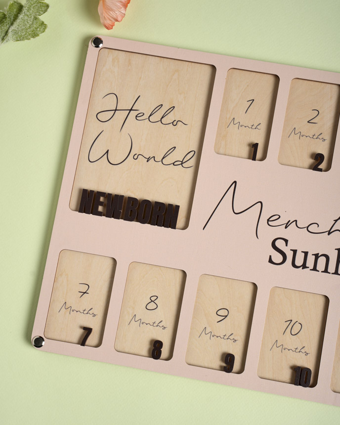 Custom Shape Photo Collage Frame