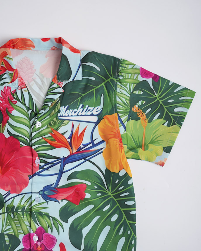 All-over Print Comfort Youth Short-sleeve Hawaiian Shirt