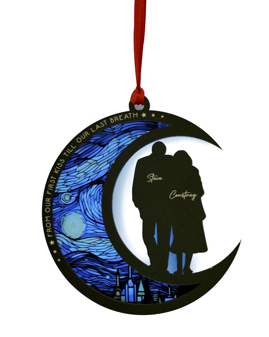  custom shape luminous suncatcher ornaments