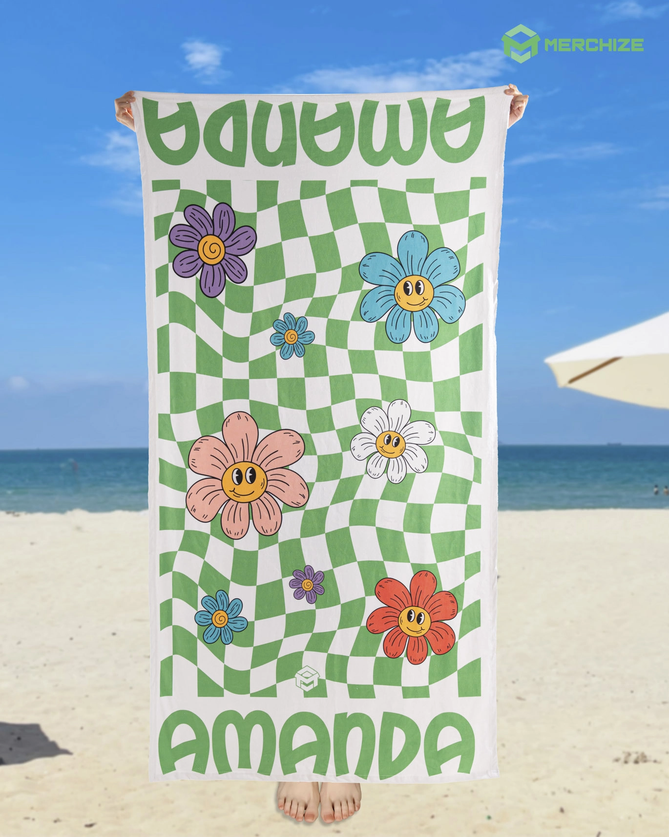 print on demand beach towels