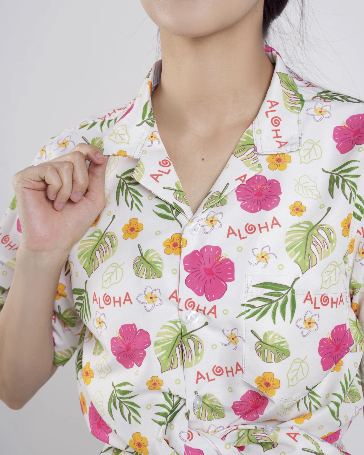 All-over Print Women's Hawaiian Shirt