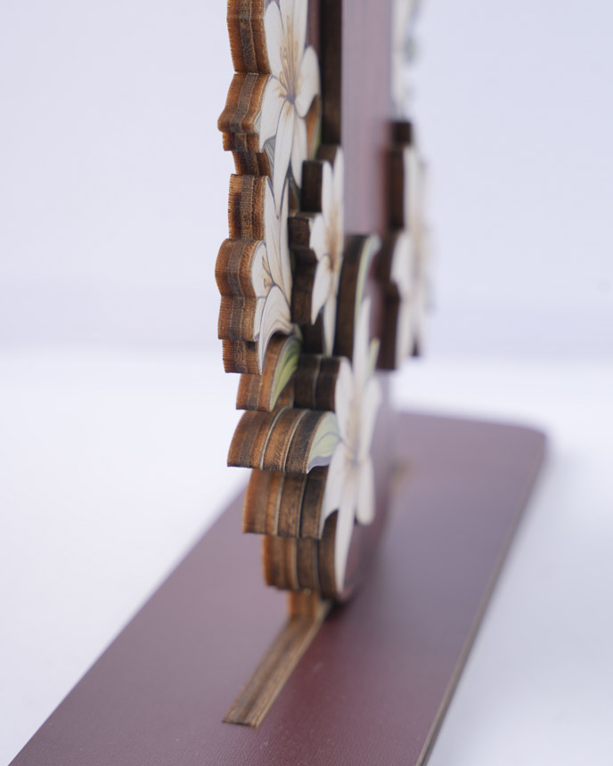Custom Shape Wood Stand