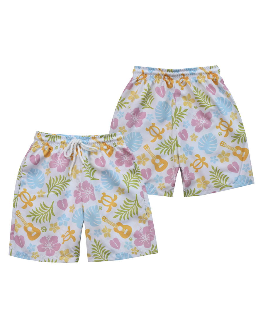 All-over Print Kid Hawaiian Shorts
