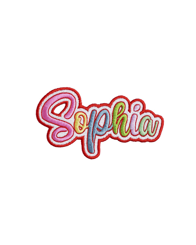 Custom Shape Embroidered Patch