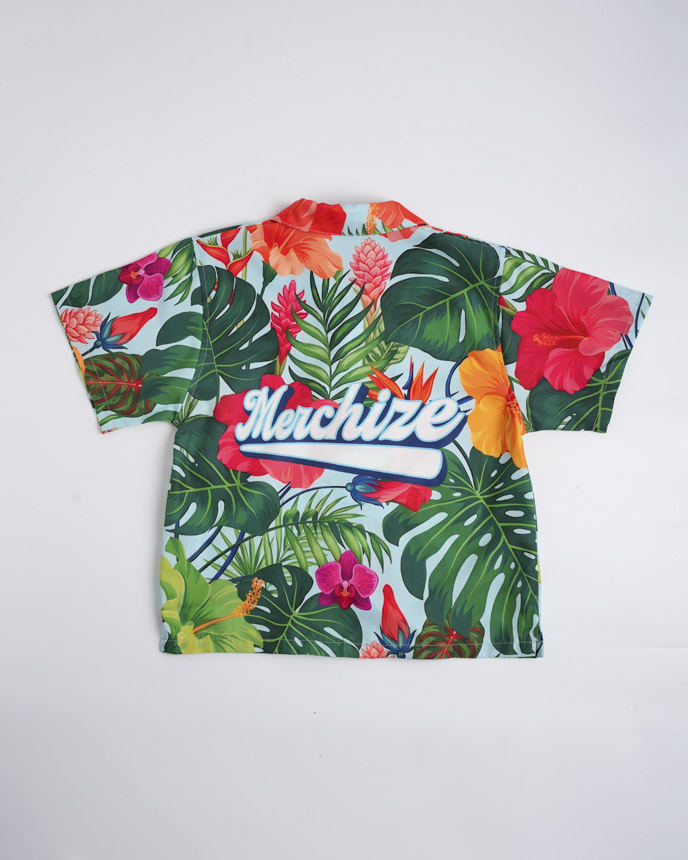 All-over Print Comfort Youth Short-sleeve Hawaiian Shirt