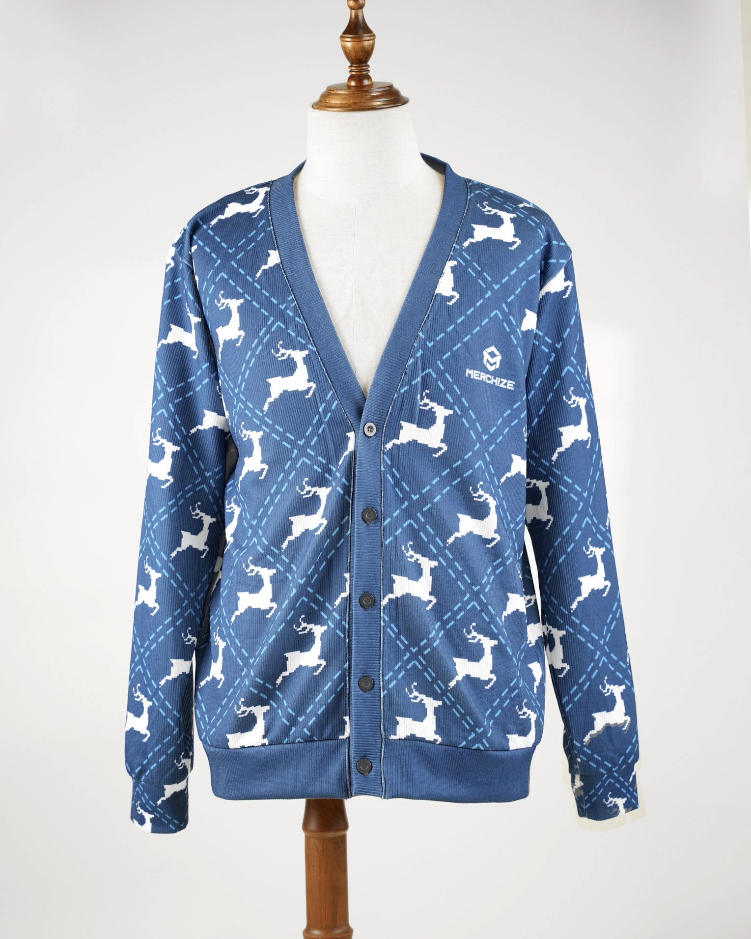 Print on demand cardigan