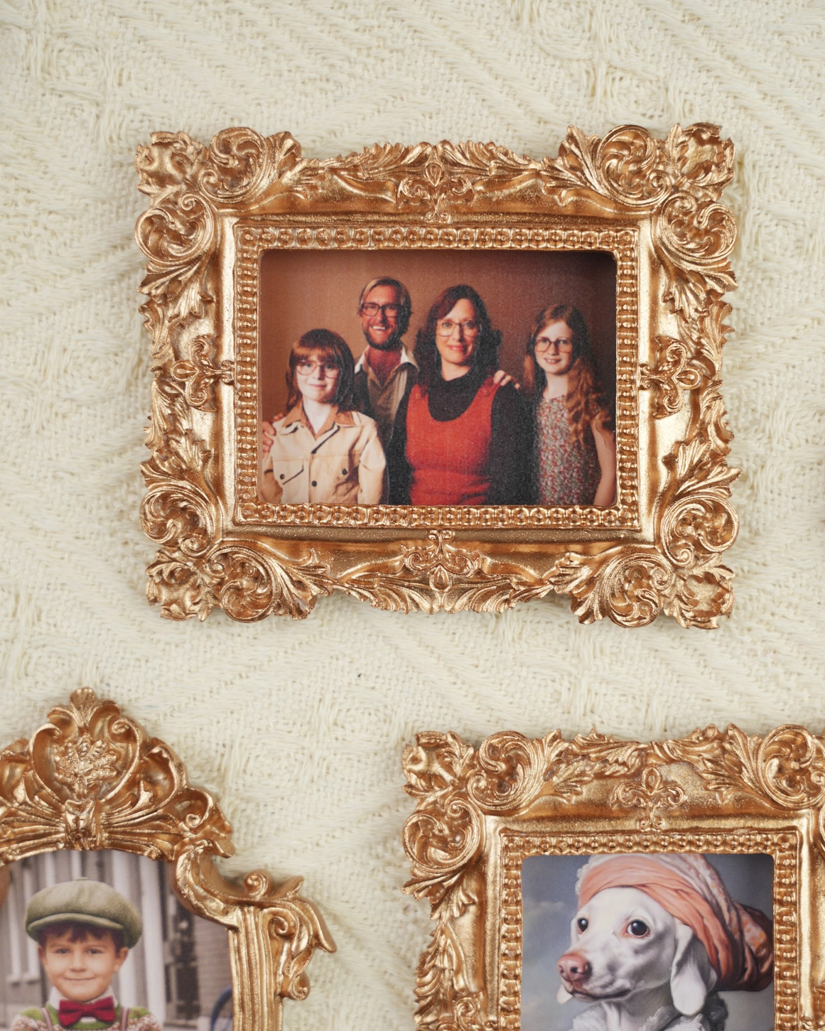 gold magnetic frames