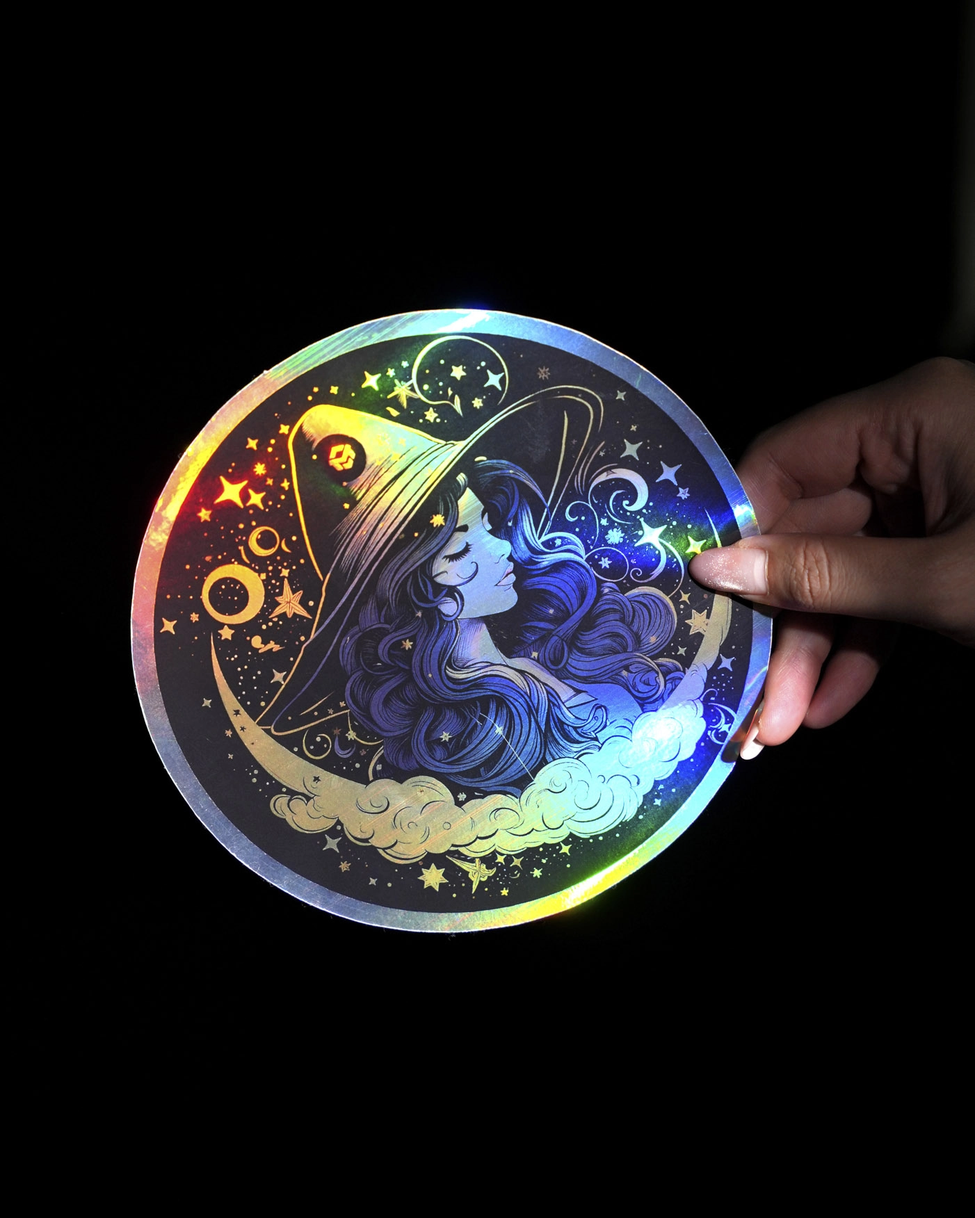 custom holographic stickers