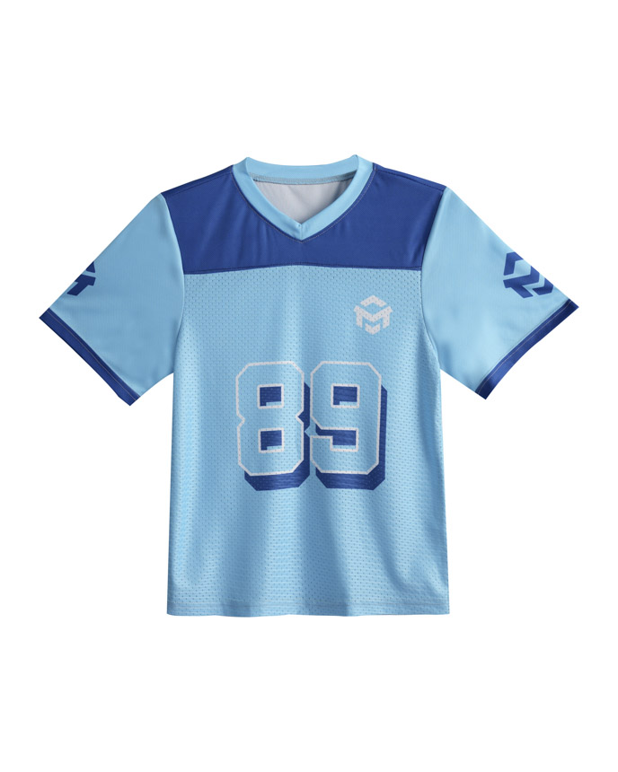 All-over Print Youth Hybrid Mesh Football Jersey