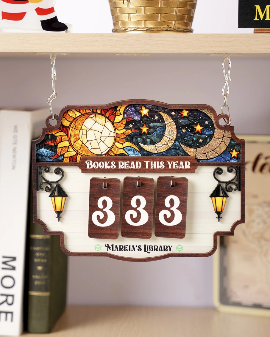 personalized books read tracker