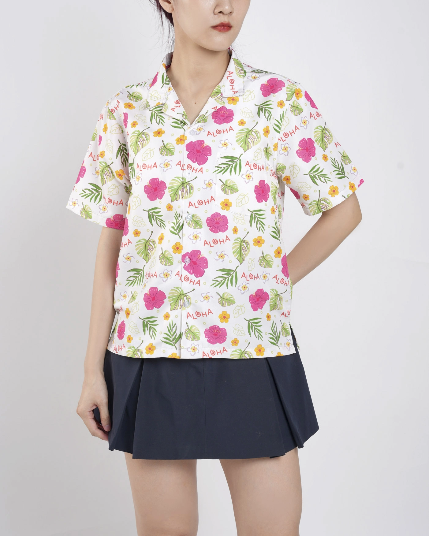 All-over Print Women's Hawaiian Shirt