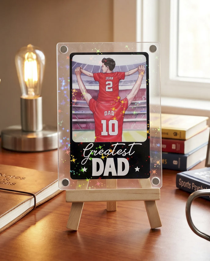 1-side Printed Metal Wallet Card